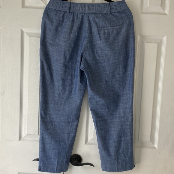 Zara Basic pant Size M 100%Cotton Side pockets elastic waist. - Picture 8 of 8
